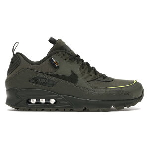 Nike �i�C�L �����Y �X�j�[�J�[ �yNike Air Max 90 Surplus Cargo Khaki�z �T�C�Y US_8(26.0cm) Cargo Khaki/Lemon Venom-Sequoia