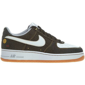 Nike iCL Y Xj[J[ yNike Air Force 1 '07 Low Black Denimz TCY US_M_13 Black/Gum Medium Brown/Wolf Grey