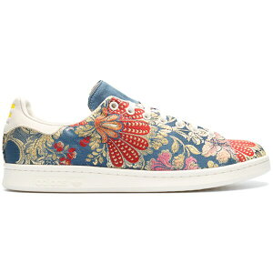 adidas �A�f�B�_�X �����Y �X�j�[�J�[ �yadidas Stan Smith Pharrell Jacquard White�z �T�C�Y US_11.5(29.5cm) Crystal White/Crystal White/Yellow