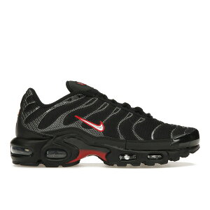 Nike �i�C�L �����Y �X�j�[�J�[ �yNike Air Max Plus Black University Red Metallic Silver�z �T�C�Y US_M_4.5 Black/University Red/Metallic Silver