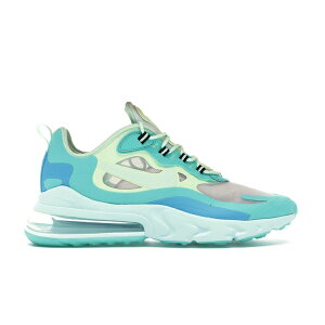 Nike iCL Y Xj[J[ yNike Air Max 270 React Hyper Jadez TCY US_9(27.0cm) Hyper Jade/Frosted Spruce-Barely Volt-Blue Lagoon-Teal Tint-White