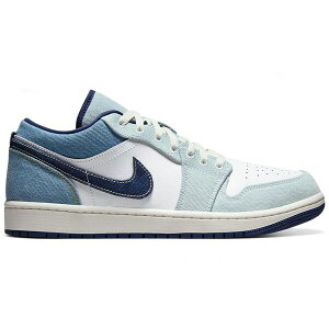 Jordan �W���[�_�� �����Y �X�j�[�J�[ �yJordan 1 Low SE Denim Star Blue�z �T�C�Y US_8.5(26.5cm) White/Sail-Star Blue-Midnight Navy