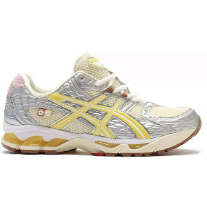 ASICS AVbNX Y Xj[J[ yASICS Gel-Nimbus 10.1 Vandy The Pink x atmos Banana Split Bananaz TCY US_12(30.0cm) Ivory/Pineapple Juice