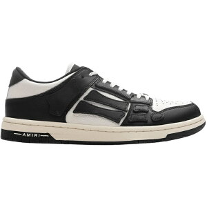 AMIRI �A�~�� �����Y �X�j�[�J�[ �yAmiri Skel Low Black White�z �T�C�Y US_8(26.0cm) Black White