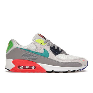 Nike �i�C�L �����Y �X�j�[�J�[ �yNike Air Max 90 Evolution of Icons�z �T�C�Y US_9.5(27.5cm) Pearl Grey/Sport Turquoise-Summit White-Black
