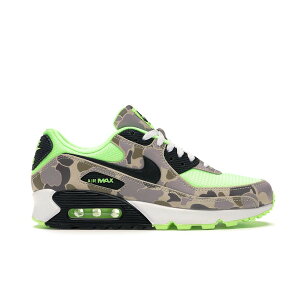 Nike �i�C�L �����Y �X�j�[�J�[ �yNike Air Max 90 Green Camo�z �T�C�Y US_9.5(27.5cm) Ghost Green/Black