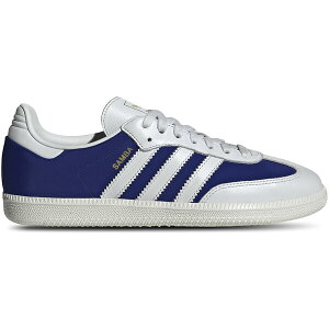 adidas �A�f�B�_�X �����Y �X�j�[�J�[ �yadidas Samba OG Crystal White Royal Blue�z �T�C�Y US_5(23.0cm) Crystal White/Crystal White/Royal Blue