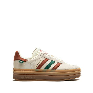 �A�f�B�_�X ���f�B�[�X �X�j�[�J�[ �V���[�Y Gazelle bold sneakers Neutrals