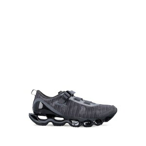 �~�Y�m �����Y �X�j�[�J�[ �V���[�Y Wave prophecy strap 2 touch-strap sneakers Grey