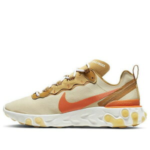 Nike �i�C�L �����Y �X�j�[�J�[ �yNike React Element 55 'Club Gold' CZ3595-781�z �T�C�Y US_6(24.0cm)