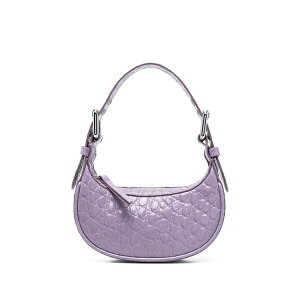 �o�C�t�@�[ ���f�B�[�X �V�����_�[�o�b�O �o�b�O Mini soho crocodile-effect shoulder bag Purple
