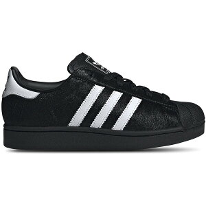 adidas AfB_X fB[X Xj[J[ yadidas Superstar II Black Ponyhair (Women's)z TCY US_8(25.0cm) Core Black/White