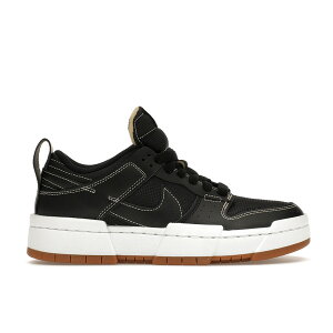 Nike iCL fB[X Xj[J[ yNike Dunk Low Disrupt Black Gum (Women's)z TCY US_W_11.5 Black/White-Gum Medium Brown