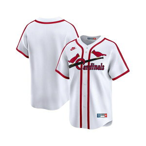 �i�C�L �����Y �V���c �g�b�v�X Men's White St. Louis Cardinals Cooperstown Collection Limited Jersey White
