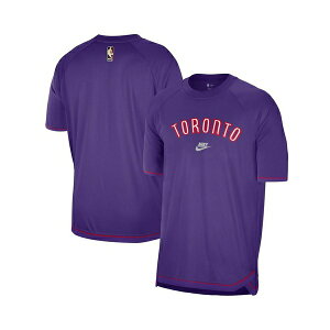 iCL Y Vc gbvX Men's Purple Toronto Raptors 2024/25 Classic Edition Pregame Shooting T-Shirt Purple