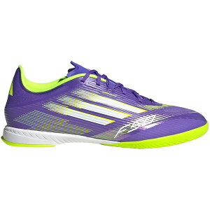 adidas �A�f�B�_�X �����Y �X�j�[�J�[ �yadidas F50 League Indoor Purple Rush Cloud White Lucid Lemon�z �T�C�Y US_12.5(30.5cm) Purple Rush/Cloud White/Lucid Lemon
