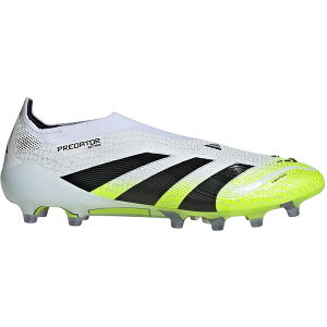 adidas �A�f�B�_�X �����Y �X�j�[�J�[ �yadidas Predator Elite Laceless AG Cloud White Core Black Lucid Lemon�z �T�C�Y US_10.5(28.5cm) Cloud White/Core Black/Lucid Lemon