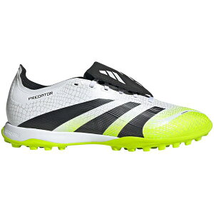 adidas �A�f�B�_�X �����Y �X�j�[�J�[ �yadidas Predator League Fold-Over Tongue TF Cloud White Core Black Lucid Lemon�z �T�C�Y US_8(26.0cm) Cloud White/Core Black/Lucid Lemon