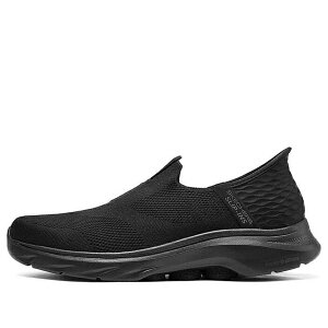 Skechers �X�P�b�`���[�Y �����Y �X�j�[�J�[ �ySkechers Go Walk 7 Slip-Ins Regular 'Black' 216641-BBK�z �T�C�Y US_8(26.0cm)