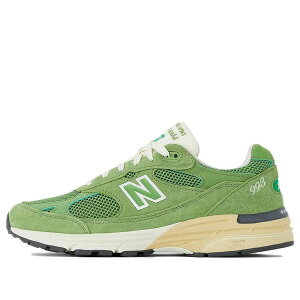 New Balance �j���[�o�����X �����Y �X�j�[�J�[ �yNew Balance 993 Sneakers 'Green White' U993GW�z �T�C�Y US_M_13