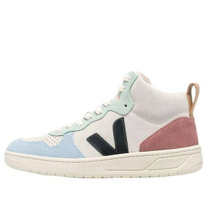 VEJA ���F�W�� �����Y �X�j�[�J�[ �yVeja V-15 High-Top 'Beige Light Blue Black' VQ0302821A�z �T�C�Y US_5(23.0cm)