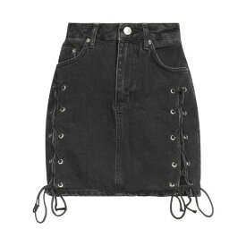 【送料無料】 エヌ エー ケイ ディ レディース スカート ボトムス Denim skirts Black