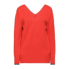 【送料無料】 ヴィクトリア ベッカム レディース ニット&セーター アウター Sweaters Tomato red