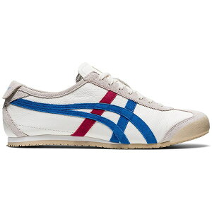 ASICS �A�V�b�N�X �����Y �X�j�[�J�[ �yOnitsuka Tiger Mexico 66 Vintage White Directoire Blue Red�z �T�C�Y US_M_4 White/Directoire Blue
