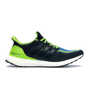 adidas �A�f�B�_�X �����Y �X�j�[�J�[ �yadidas Ultra Boost 2.0 Solar Slime�z �T�C�Y US_7(25.0cm) Semi Solar Slime/Night Navy-Shock Blue