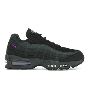 Nike �i�C�L �����Y �X�j�[�J�[ �yNike Air Max 95 OG Big Bubble Black Vivid Purple�z �T�C�Y US_8.5(26.5cm) Black/Vivid Purple/Anthracite/Iron Grey