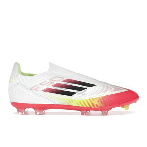 adidas �A�f�B�_�X �����Y �X�j�[�J�[ �yadidas F50 League Laceless FG/MG Solar Pack�z �T�C�Y US_9(27.0cm) Cloud White/Core Black/Solar Yellow