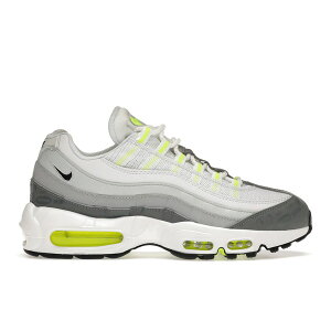 Nike �i�C�L �����Y �X�j�[�J�[ �yNike Air Max 95 Retro Air Max Logos�z �T�C�Y US_10.5(28.5cm) White/Grey-Volt