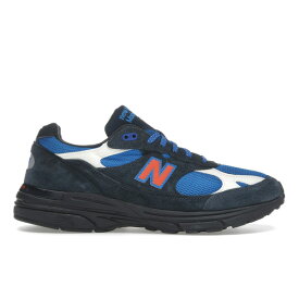 New Balance ニューバランス メンズ スニーカー 【New Balance 993 MiUSA Kith Madison Square Garden Navy】 サイズ US_9(27.0cm) Navy/Princess Blue