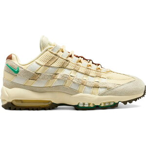 Nike �i�C�L �����Y �X�j�[�J�[ �yNike Air Max 95 Golf Waste Management Open (2026)�z �T�C�Y US_6.5(24.5cm) Coconut Milk/Sail/Summit White/Stadium Green
