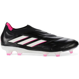 adidas �A�f�B�_�X �����Y �X�j�[�J�[ �yadidas Copa Pure+ Laceless FG Own Your Football Pack�z �T�C�Y US_10.5(28.5cm) Core Black/Zero Metallic/Team Shock Pink