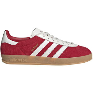 adidas �A�f�B�_�X �����Y �X�j�[�J�[ �yadidas Gazelle Indoor Team Victory Red White Gum�z �T�C�Y US_9(27.0cm) Team Victory Red/Core White/Gum