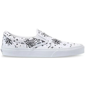 Vans �o���Y �����Y �X�j�[�J�[ �yVans Slip-On U-Color Tattoo�z �T�C�Y US_M_13 Tattoo/True White