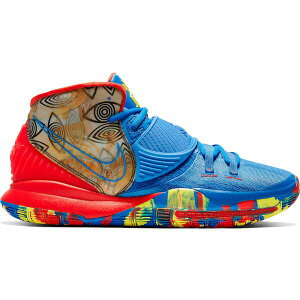 Nike �i�C�L �����Y �X�j�[�J�[ �yNike Kyrie 6 Preheat Collection Guangzhou�z �T�C�Y US_6(24.0cm) Multi-Color/Multi-Color