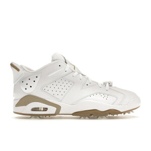 Jordan �W���[�_�� �����Y �X�j�[�J�[ �yJordan 6 Retro Low Golf White Khaki�z �T�C�Y US_11(29.0cm) White/Khaki