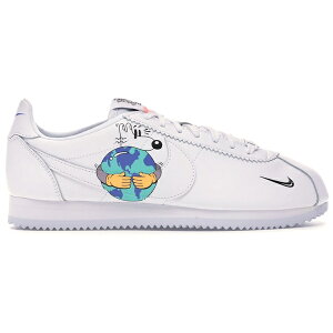 Nike �i�C�L �����Y �X�j�[�J�[ �yNike Cortez Flyleather Steve Harrington Earth Day (2019)�z �T�C�Y US_M_4.5 White/White-White