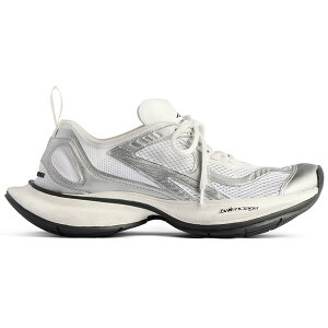 Balenciaga �o�����V�A�K �����Y �X�j�[�J�[ �yBalenciaga Circuit Sneaker White Silver�z �T�C�Y US_10(28.0cm) White/Silver