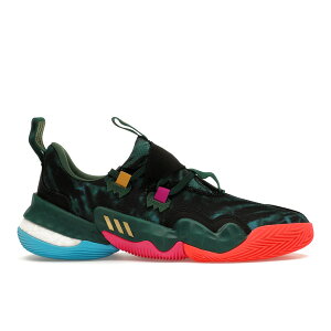 adidas �A�f�B�_�X �����Y �X�j�[�J�[ �yadidas Trae Young 1 96 Olympics�z �T�C�Y US_5(23.0cm) Team Dark Green/Gold Metallic/Core Black