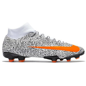 Nike �i�C�L �����Y �X�j�[�J�[ �yNike Mercurial Superfly 7 Academy CR7 Safari MG White�z �T�C�Y US_12(30.0cm) White/Black/Total Orange