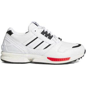 adidas �A�f�B�_�X �����Y �X�j�[�J�[ �yadidas ZX 8000 Spikeless Golf White Black Red�z �T�C�Y US_10(28.0cm) Cloud White/Cloud White/Core Black