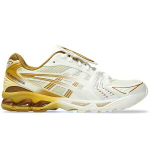 ASICS �A�V�b�N�X �����Y �X�j�[�J�[ �yASICS Gel-Kayano 14 The Museum Visitor Cream Gold�z �T�C�Y US_7.5(25.5cm) Cream/Gold