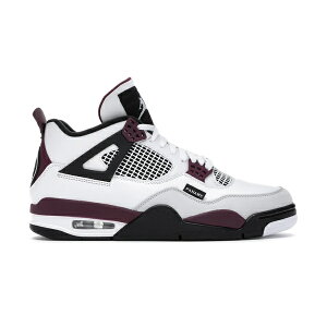 Jordan �W���[�_�� �����Y �X�j�[�J�[ �yJordan 4 Retro PSG Paris Saint-Germain�z �T�C�Y US_6(24.0cm) White/Black-Metallic Gold-Bordeaux
