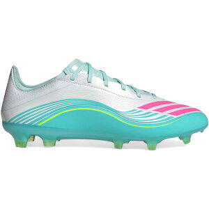 adidas �A�f�B�_�X �����Y �X�j�[�J�[ �yadidas F50 Pro FG Messi Aurora Radiante Pack�z �T�C�Y US_9.5(27.5cm) Cloud White/Lucid Pink/Flash Aqua