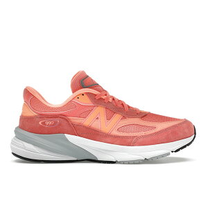 New Balance �j���[�o�����X �����Y �X�j�[�J�[ �yNew Balance 990v6 MiUSA Sunrise Rose�z �T�C�Y US_M_4 Sunrise Rose/White