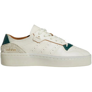 adidas �A�f�B�_�X �����Y �X�j�[�J�[ �yadidas Rivalry Low Cloud White Collegiate Green Ivory�z �T�C�Y US_M_4 Cloud White/Collegiate Green/Ivory
