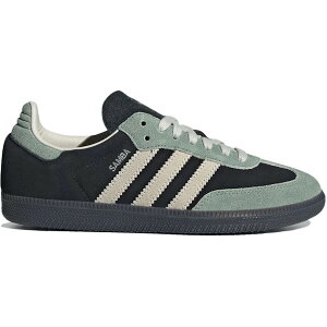 adidas �A�f�B�_�X ���f�B�[�X �X�j�[�J�[ �yadidas Samba OG Black Alumina (Women's)�z �T�C�Y US_8.5(25.5cm) Core Black/Alumina/Silver Green